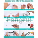 For Hat Rack For Wall And Door4pack Metal Baseball Hat Organizer